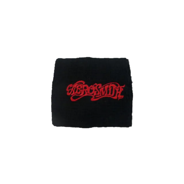 aerosmith-logo-schwei-band-handgelenk-schwarz-wristband image 1